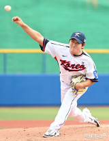 김택연 '힘을 모아'[포토]