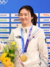 심석희 '금빛 미소'[포토]