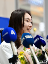 최민정 '밝은 미소로'[포토]