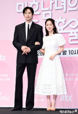 박성훈-한지민 '설레는 키 차이'[엑's HD포토]