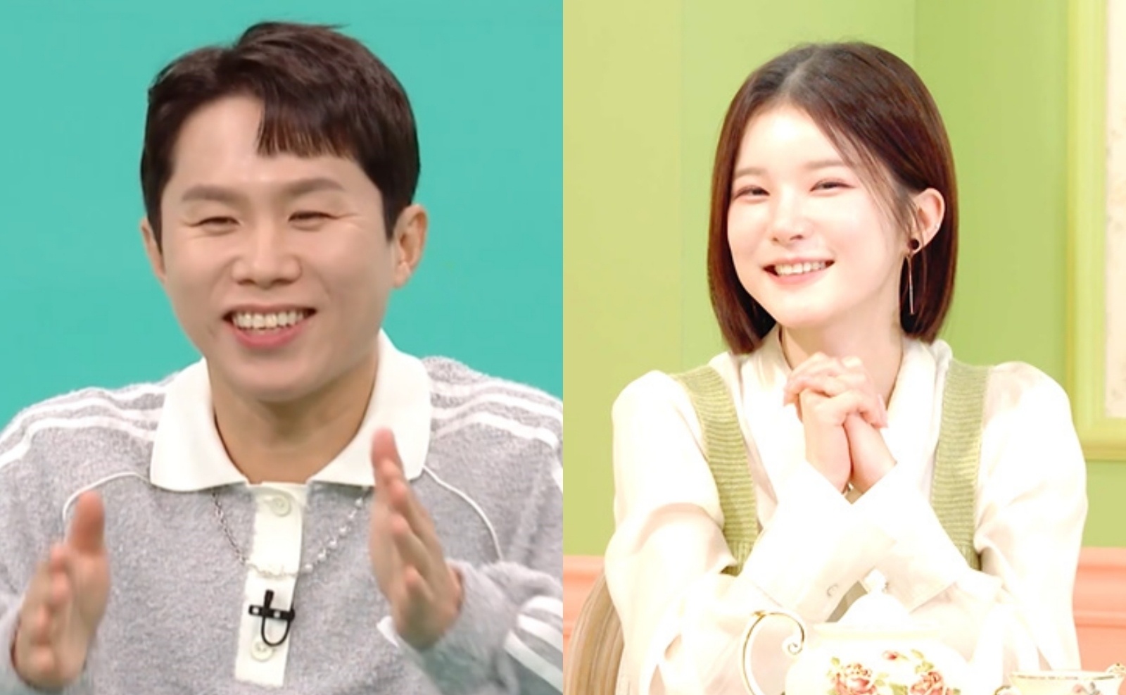 코미디언 양세형과 박소영 MBC 아나운서.