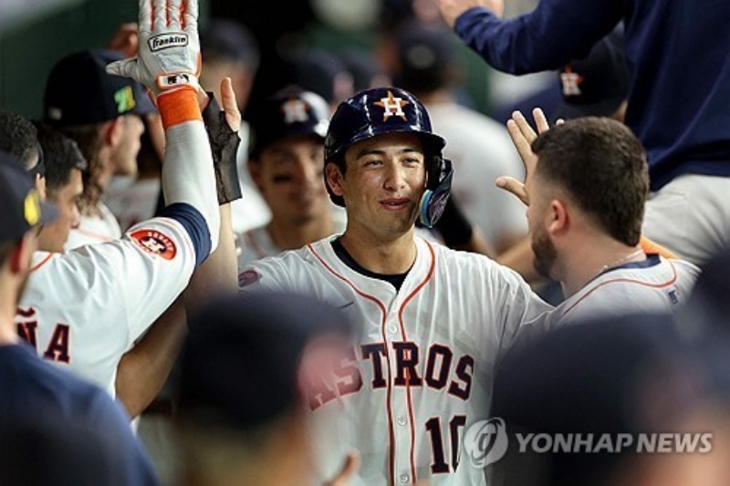 오는 3월 열리는 월드베이스볼클래식(WBC)에서 한국 대표팀 소속으로 출전하는 내야수 셰이 위트컴(휴스턴 애스트로스)이 대회에 대한 기대감을 드러냈다. AFP 연합뉴스