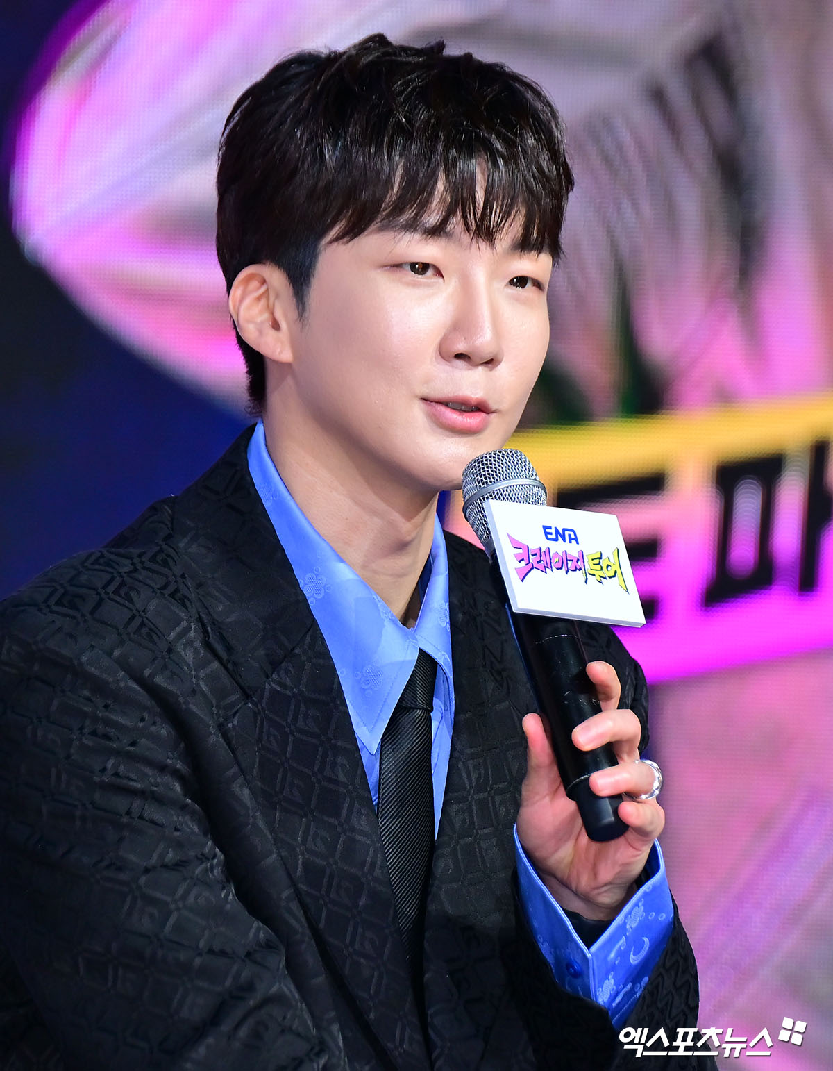 엑스포츠뉴스 김한준 기자, '크레이지 투어' 제작발표회 현장