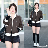 '165cm' 한소희, 넘사벽 비율 자랑하는 핫팬츠 패션