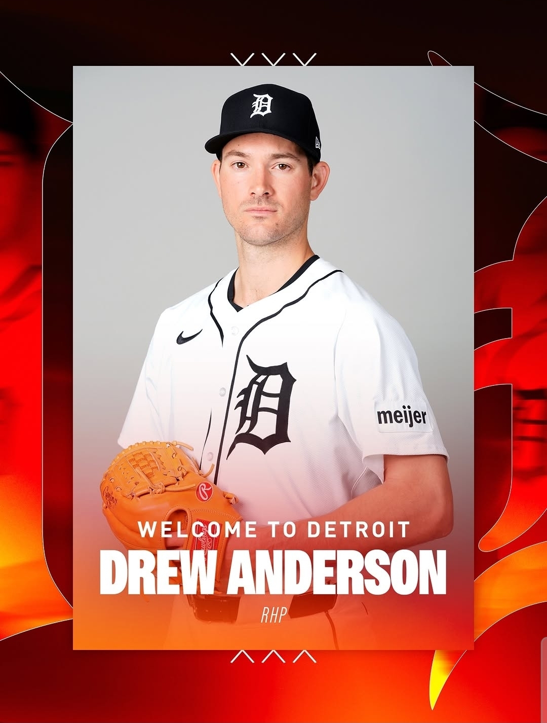 2024년과 2025년 KBO리그 무대를 경험한 드류 앤더슨은 지난해 12월 디트로이트와 1+1년 최대 1700만 달러(약 246억원) 규모의 계약을 체결했다. 다만 선발 자리가 보장되지 않은 만큼 타릭 스쿠발 등 수준급 선발투수들 사이에서 자신의 가치를 증명해야 한다. 디트로이트 공식 구단 SNS