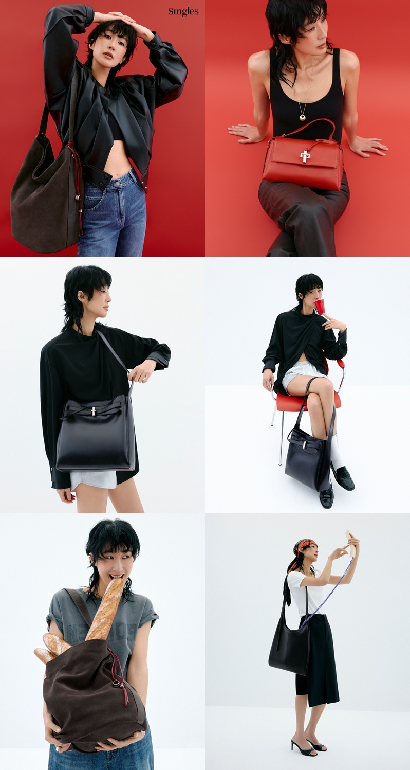 싱글즈 화보, 홍진경