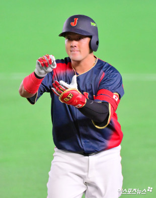 마키 ‘좌전안타’[포토]