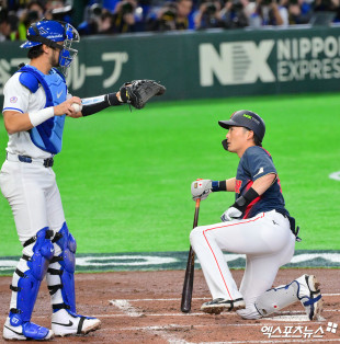 겐다 ‘비디오 판독 결과 사구’[포토]