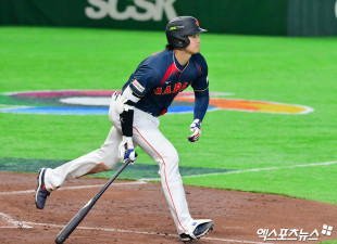 오타니 ‘날카로운 스윙’[포토]