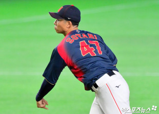 소타니 ‘끝낸다’[포토]