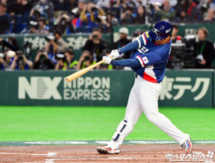 문보경 ‘찬스 살린다’[포토]