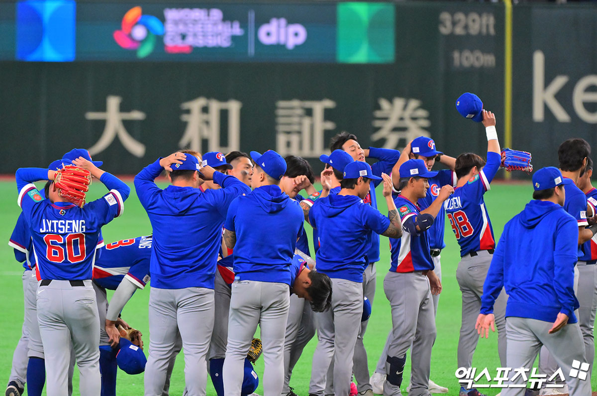 지난 8일 오후 일본 도쿄돔에서 열린 2026 월드베이스볼클래식(WBC) C조 한국과 대만의 경기, 한국이 승부치기까지 가는 끝에 대만에 4:5 역전패를 당했다. 일본 도쿄, 김한준 기자