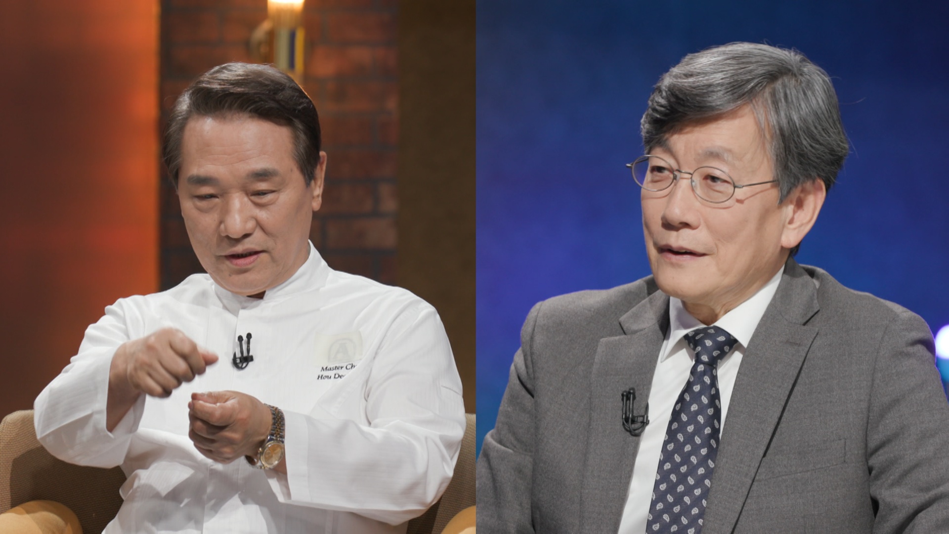 '질문들4' 후덕죽 셰프, 손석희