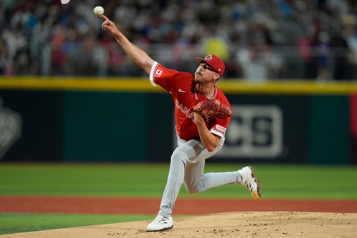 캐나다 야구대표팀이 11일 푸에르토리코 산후안의 하람 비손 스타디움에서 열린 2026 월드베이스볼클래식(WBC) 조별리그 A조 3차전에서 푸에르토리코를 3-2로 제압했다. 선발 조던 발라조빅은 3이닝 1피안타 3볼넷 4탈삼진 1실점을 기록했다. AP 연합뉴스