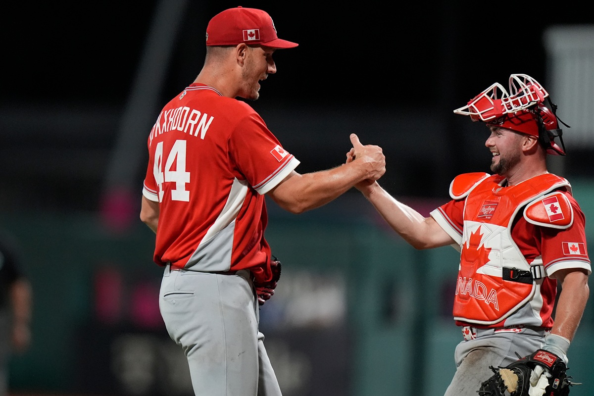 2019시즌 KBO리그에서 뛰었던 투수 캐나다 투수 브록 다익손이 11일(한국시간) 푸에르토리코와의 2026 WBC 1라운드 조별리그 경기에서 3이닝 무실점 호투로 승리를 이끌었다. 사진 연합뉴스