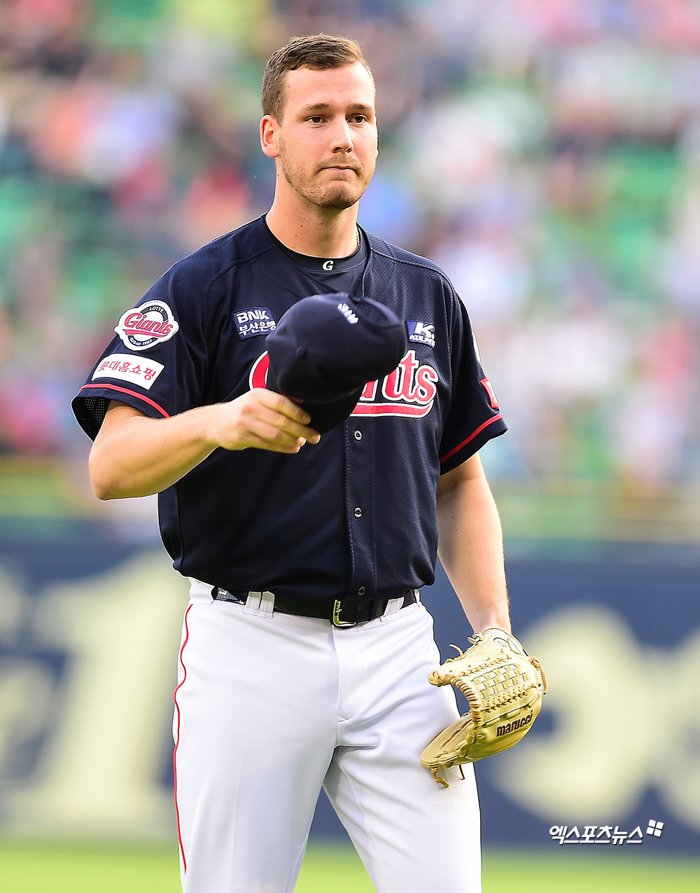 롯데 자이언츠 시절 브록 다익손. 2019시즌 종료 후 재계약에 실패해 한국을 떠났다. 사진 엑스포츠뉴스 DB