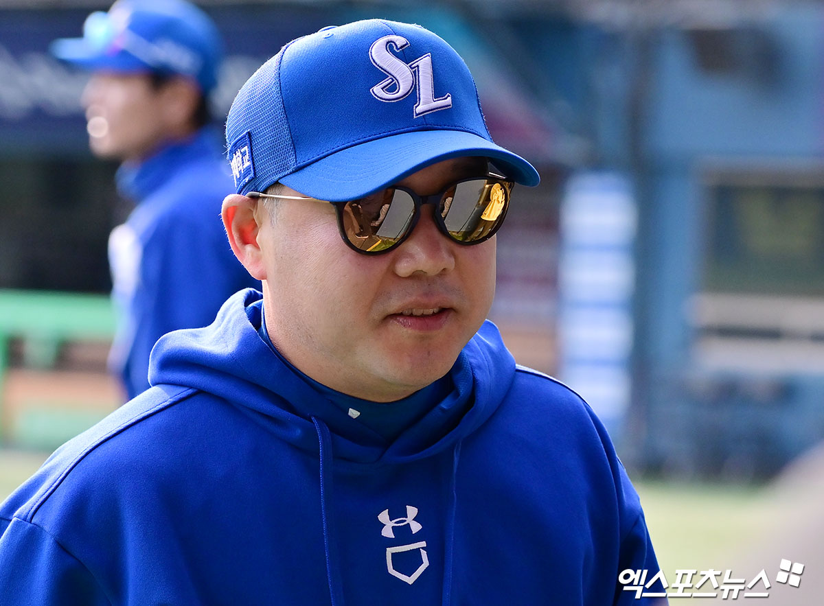 2006 월드베이스볼클래식(WBC)에서 한국 대표팀 주전 유격수로 활약했던 박진만 삼성 라이온즈 감독. 사진 엑스포츠뉴스 DB