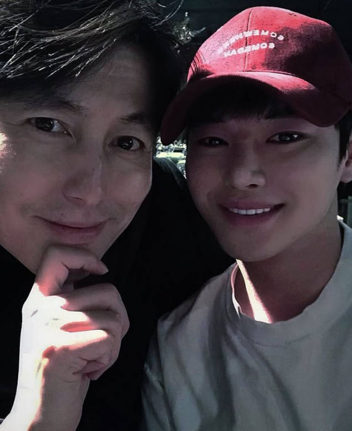 정우성과 장동주. 장동주 계정.