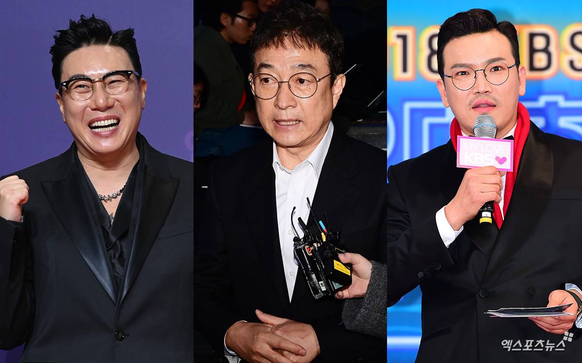 이상민, 이재룡, MC딩동(왼쪽부터)