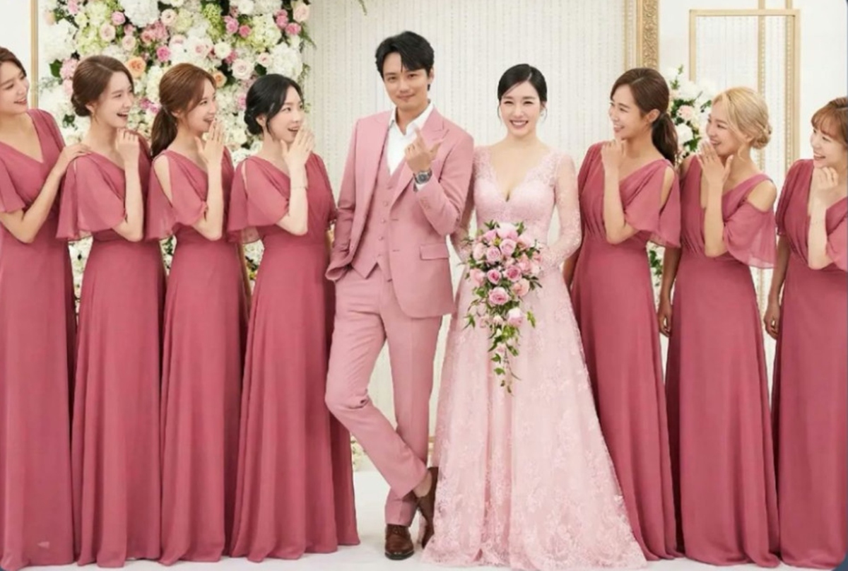 AI로 생성된 변요한, 티파니 결혼사진