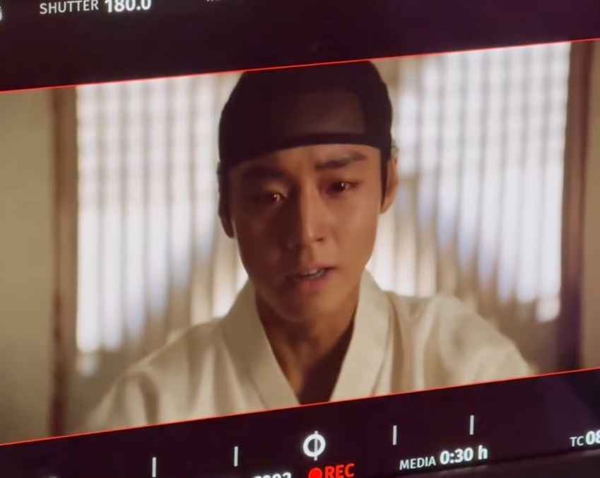 박지훈 소속사가 공개한 '왕과 사는 남자' 영상.
