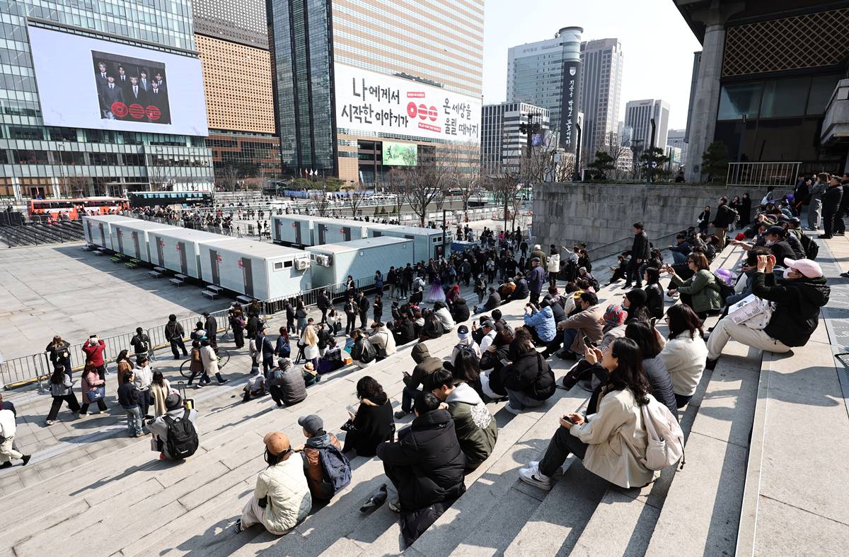BTS Gwanghwamun Concert
