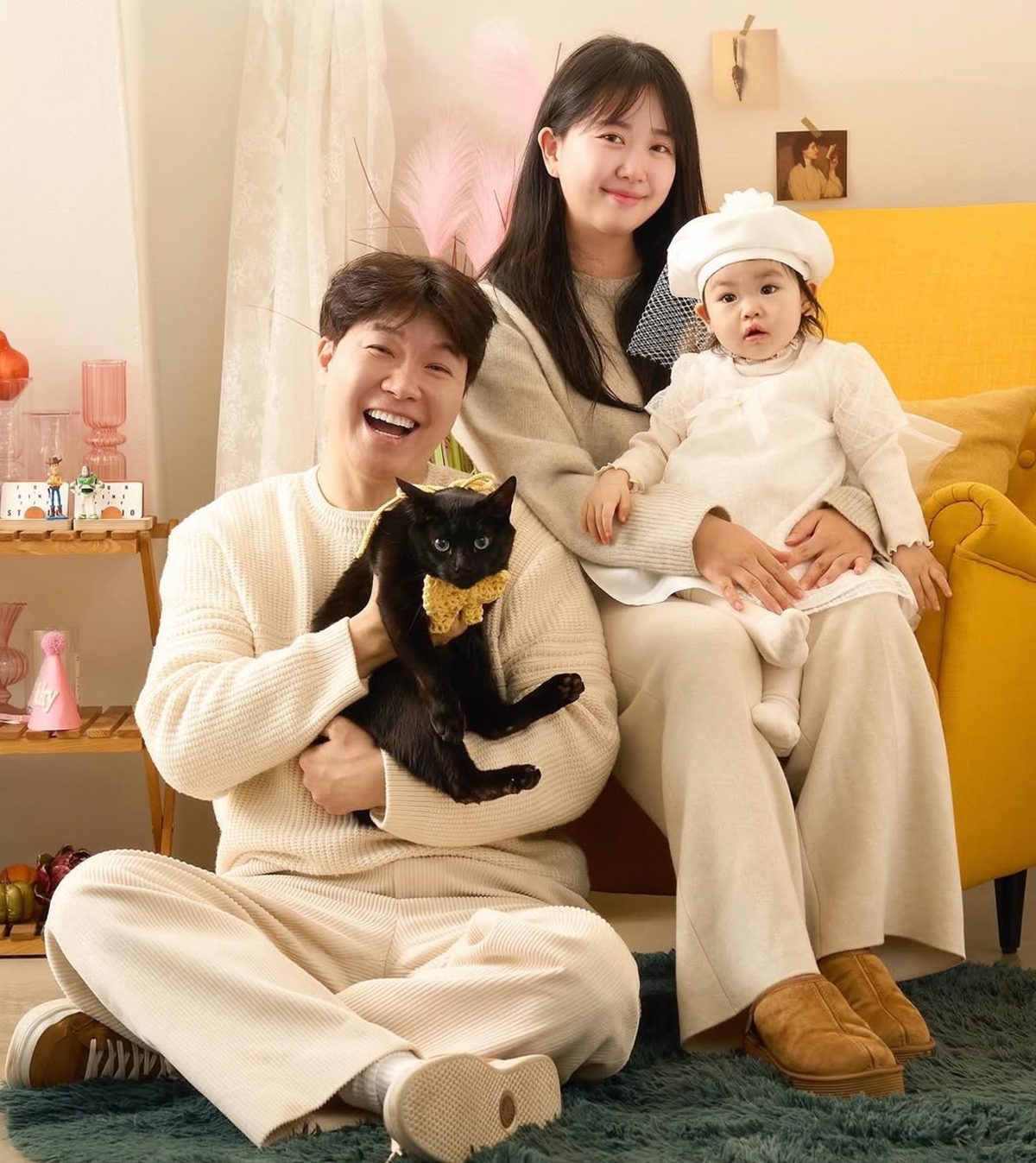 박수홍 가족 사진.