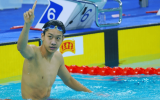 '김우민 나와!' 中 수영 신동 등장, 파리올림픽 챔피언도 꺾었다…제2의 쑨양 중국 환호→AG서 한국 수영과 한판 대결 펼치나