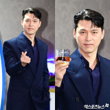 '이 잘생김에 건배' 현빈, 애아빠가 되어도 여전한 조각 비주얼