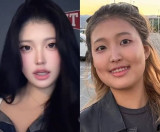 홍진경 딸, 보정 전후 어땠기에…악플 세례에 틱톡 계정 삭제 "너무 억울" [엑's 이슈]