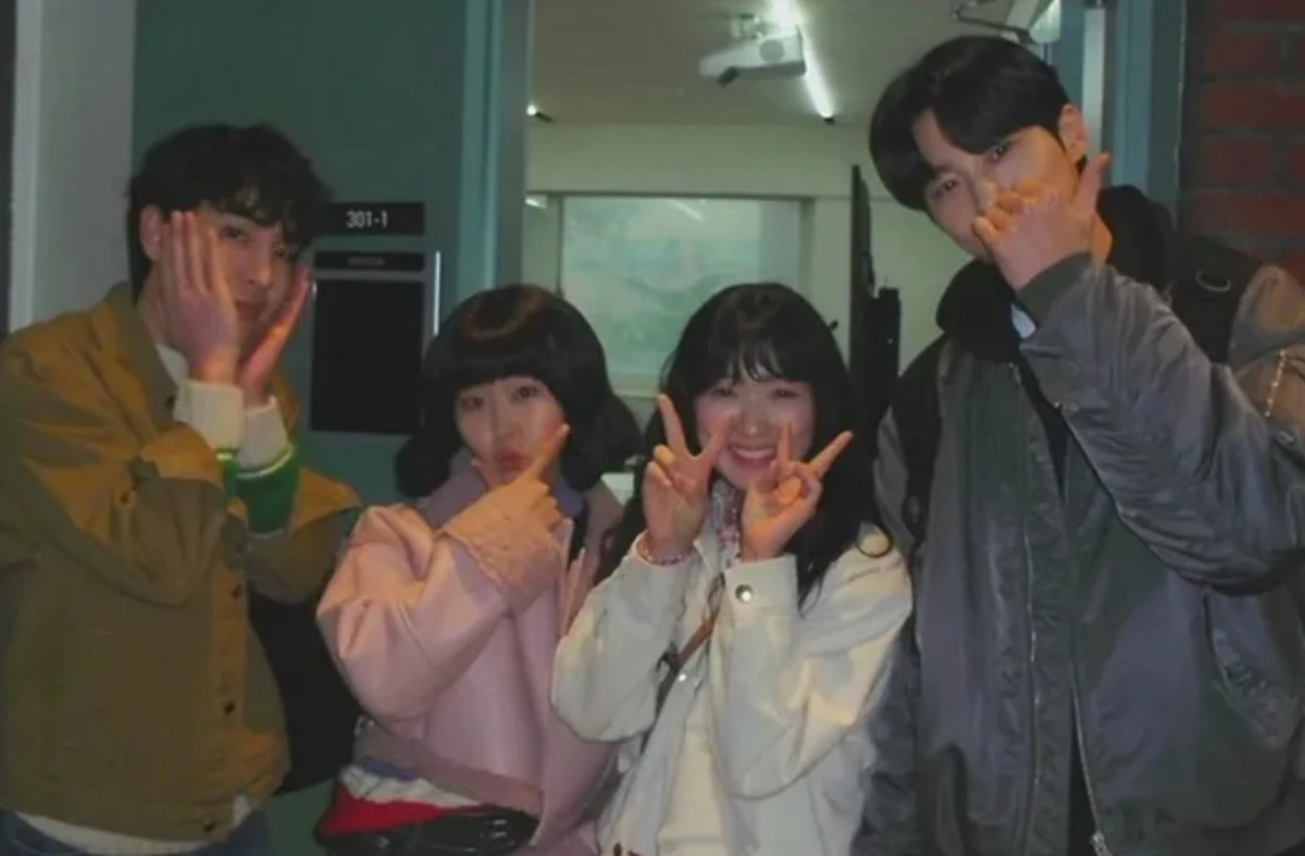 (왼쪽부터) 송지호-서혜원-김혜원-변우석.