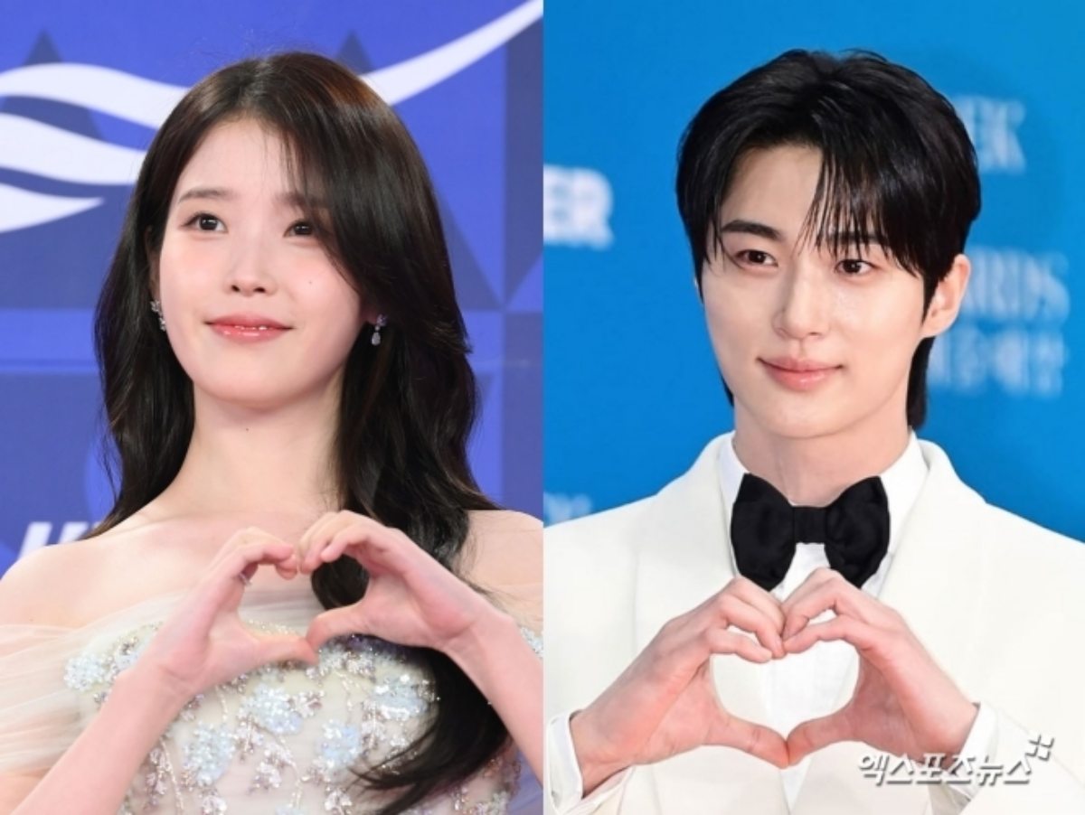 Photo = Xportsnews DB / IU, Byeon Woo-seok