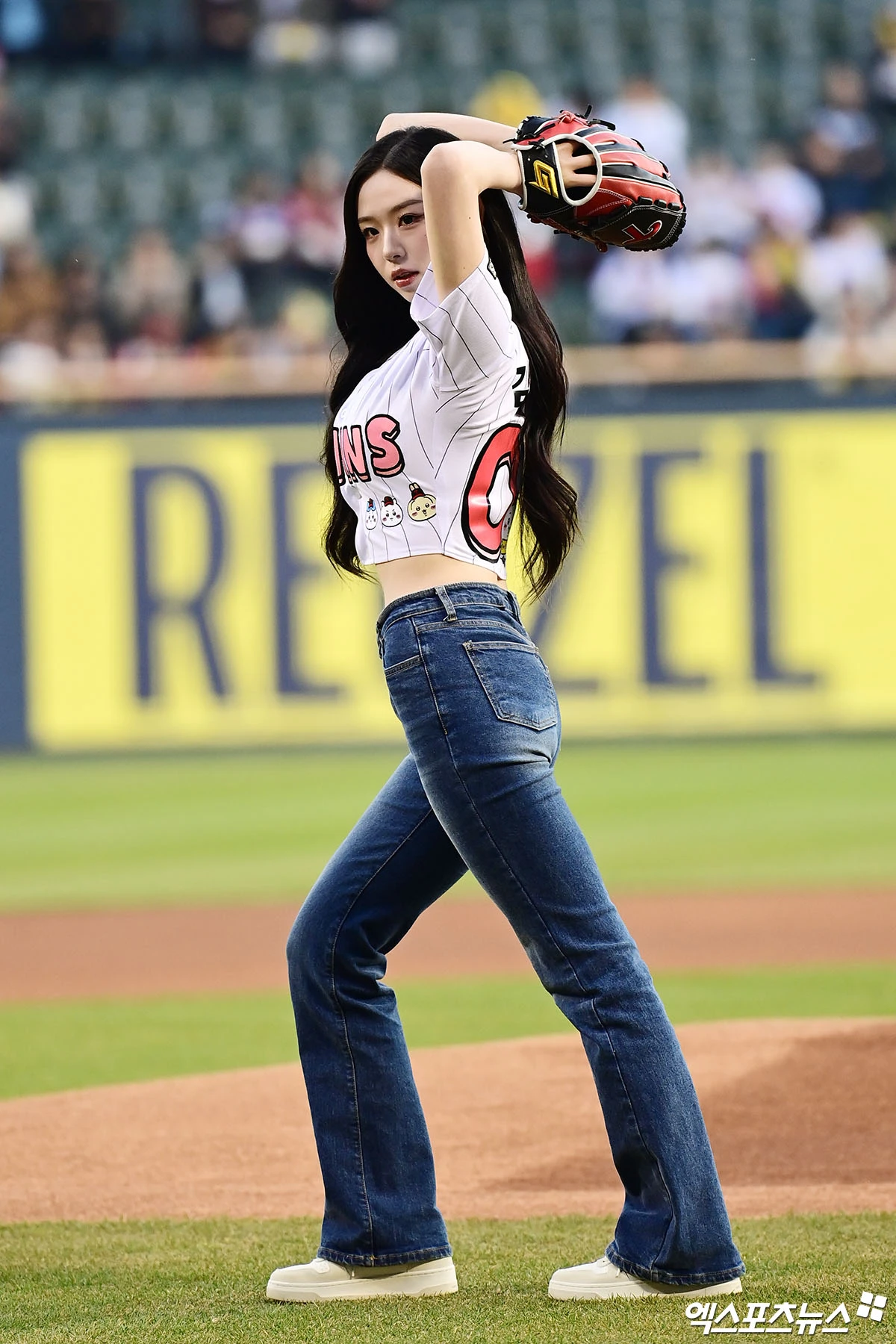 청바지 모델이세요?