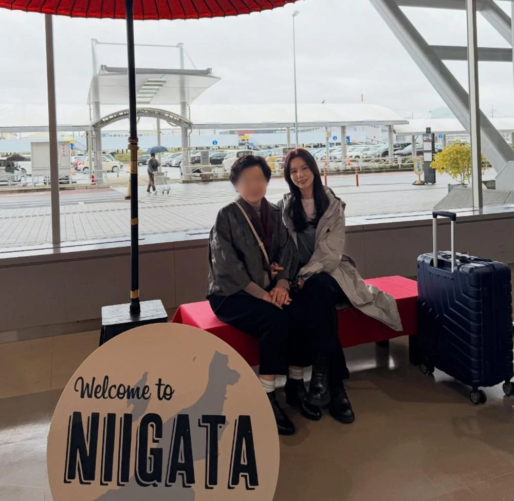 박시은과 어머니