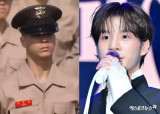 '07년생' 정동원, '해병대 입대' 2달 만에 달라졌다…늠름+칼각 경례 포착 [엑's 이슈]