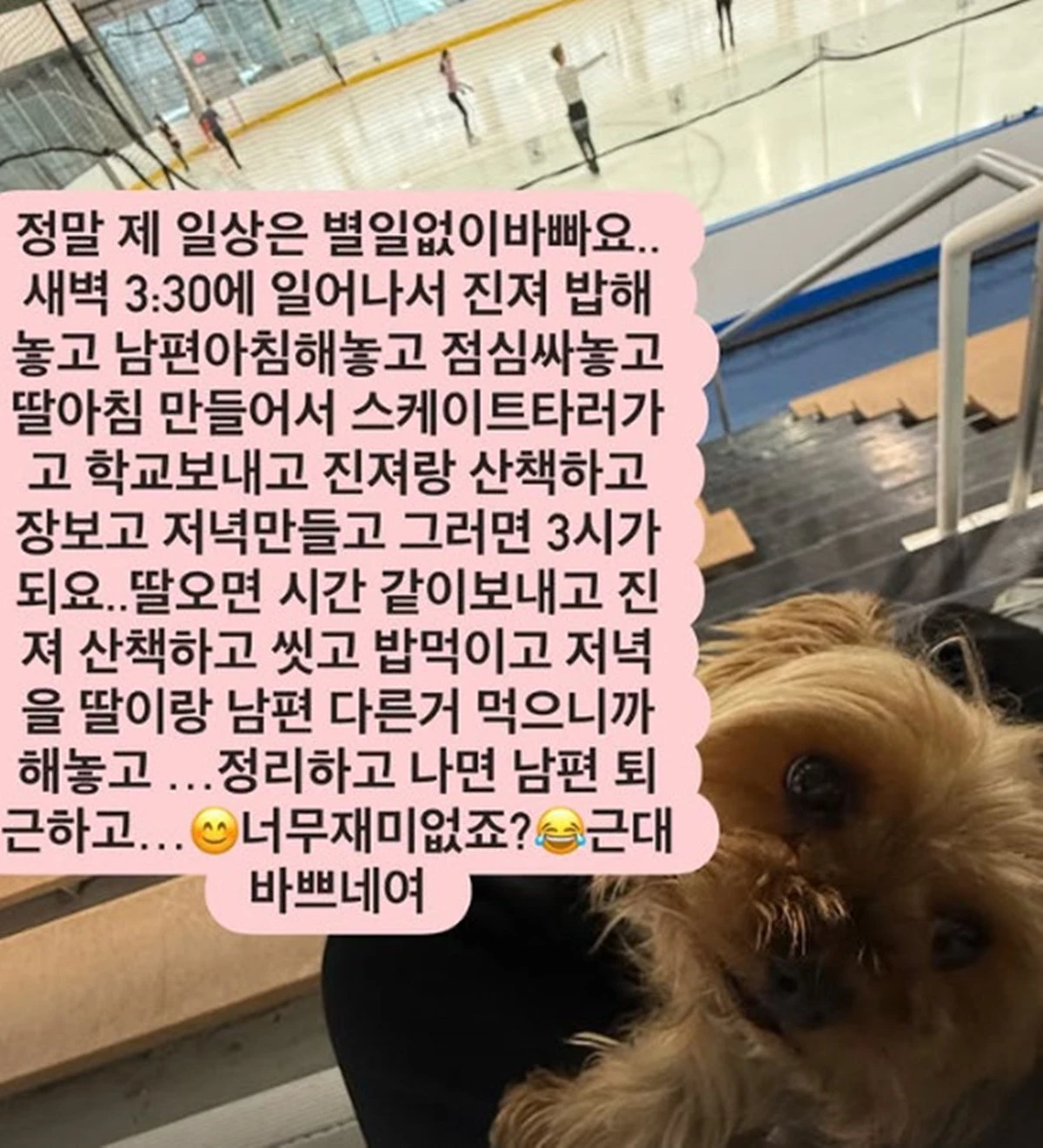 사진 = 서민정 SNS