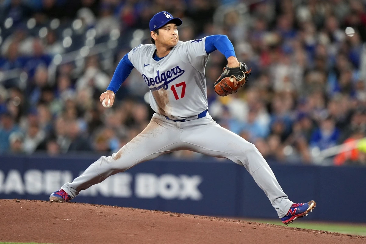 미국 메이저리그 LA 다저스에서 뛰고 있는 오타니 쇼헤이가 9일(한국시간) 캐나다 온타리오 주 토론토의 로저스 센터에서 열린 2026 메이저리그 토론토 블루제이스와의 원정 경기에 선발등판, 6이닝 1실점(비자책) 호투에도 승리투수가 되지 못했다. 사진 연합뉴스