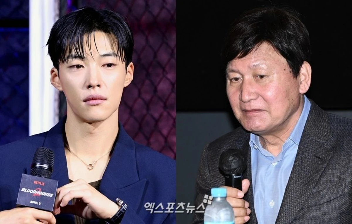 우도환, 고(故) 안성기 / 엑스포츠뉴스 DB