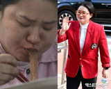 박나래 빈자리 채운 김신영, 아침식사만 3차+폭풍 면치기…'요요 근황' 딱 들켰다 [엑's 이슈]