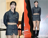 '육상 카리나' 김민지 '탄탄 복근에 아슬아슬 초미니, 쇼핑몰 시선 올 킬'