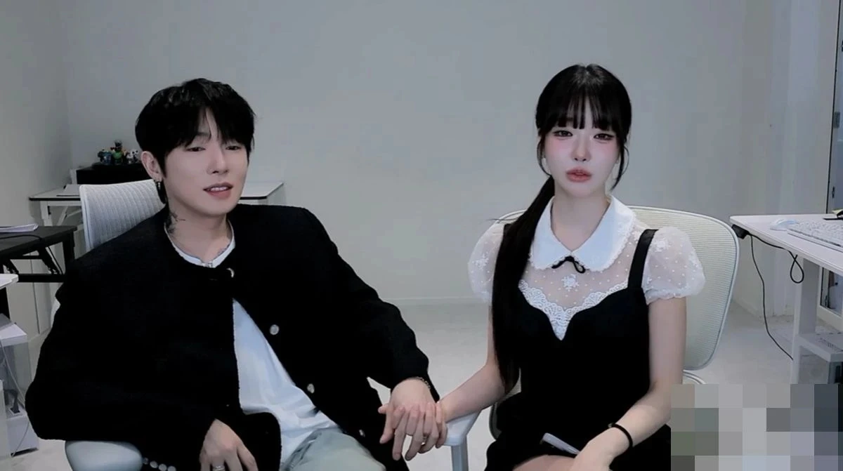 BJ 케이 방송화면