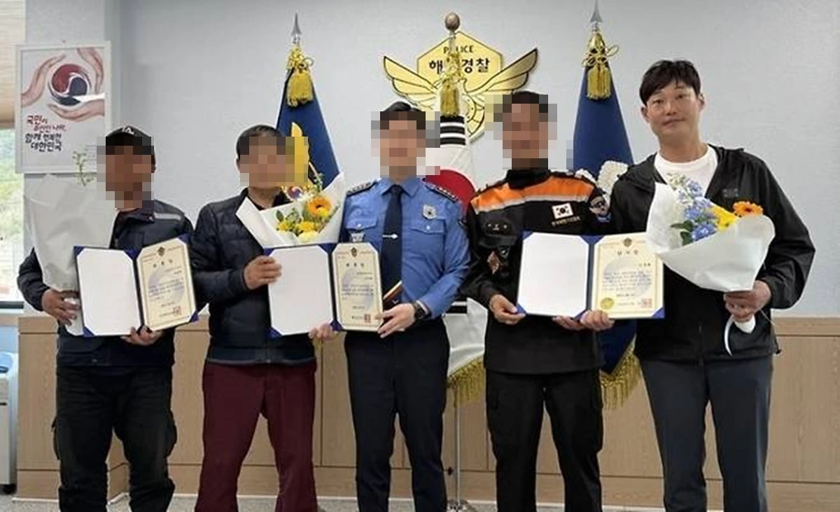 속초해양경찰서 제공