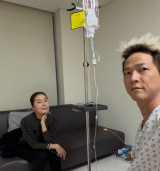 '교수직 사임' 팝핀현준 "암 전단계" 입원했다…♥박애리 간병 중 [★해시태그]