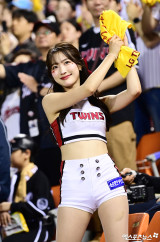 치어리더 김태희, 눈이 절로 가는 걸그룹 미모[엑's HD포토]