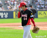 양현종 ‘실점이 아쉬워’[포토]