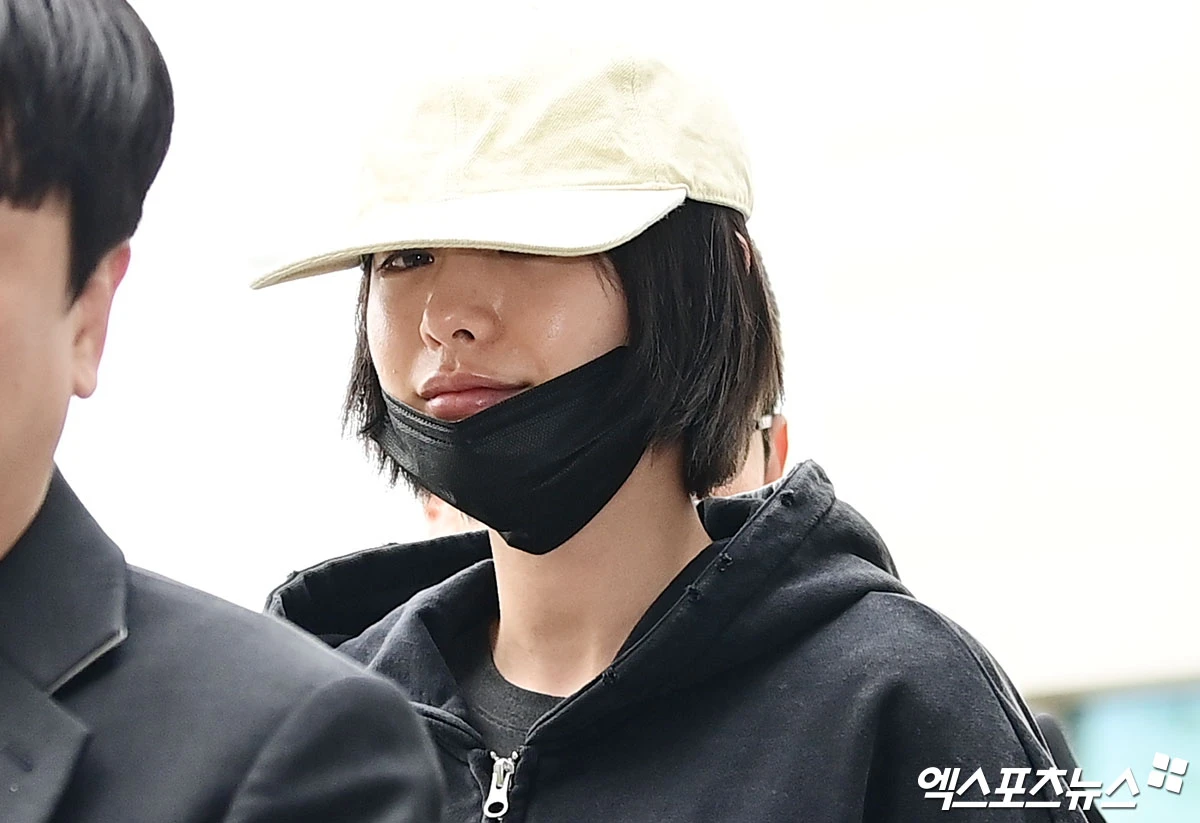 강도 피해 사건 재판 출석한 나나