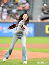 세이마이네임 소하 ‘긴머리 휘날리며 시구’[엑's HD포토]