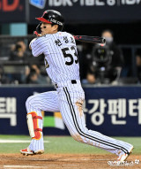 천성호 ‘만루 찬스’[포토]