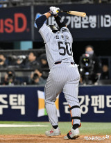 강백호 ‘끈질긴 승부였는데’[포토]