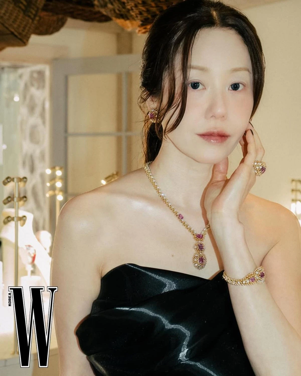 배우 고현정, 더블유 코리아 화보